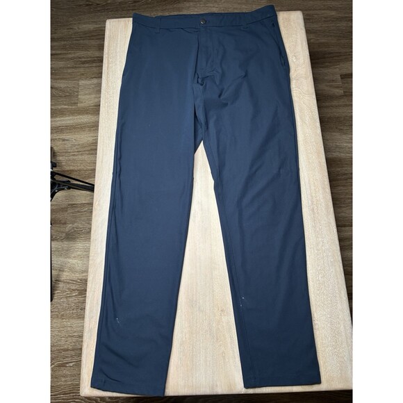 Lululemon Commission Pant Classic *Warpstreme 34" True Navy Size 36 - Picture 3 of 9